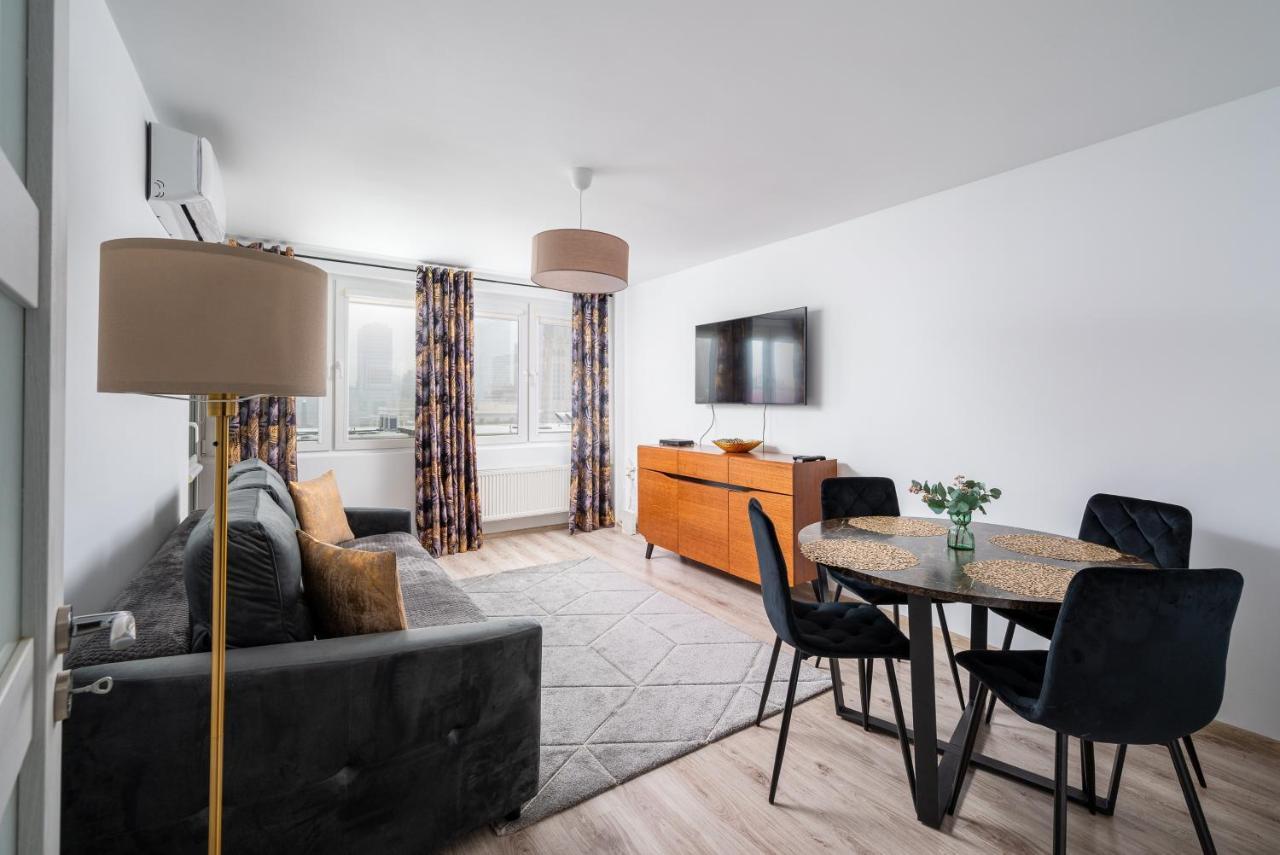 9Th Floor City View Apartment Varsó Kültér fotó