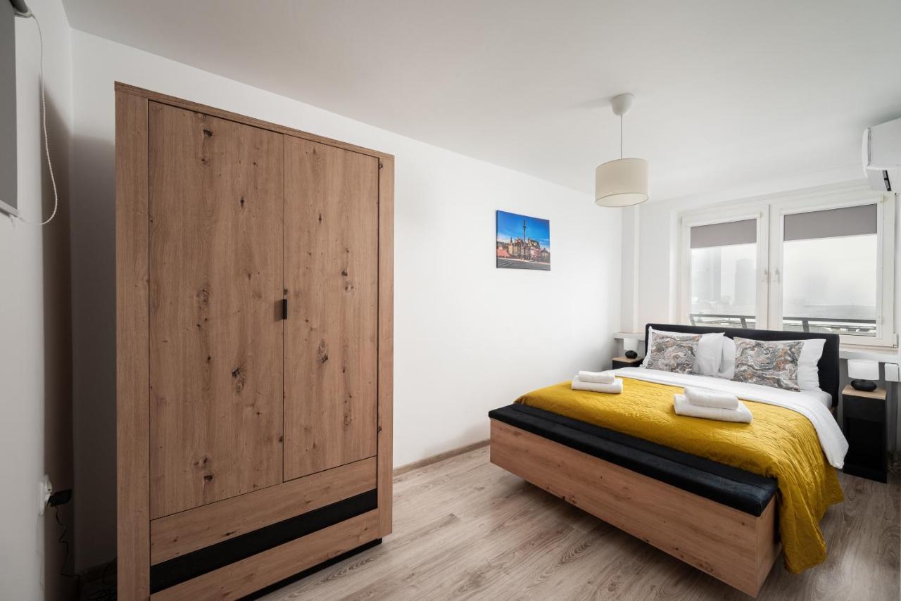 9Th Floor City View Apartment Varsó Kültér fotó